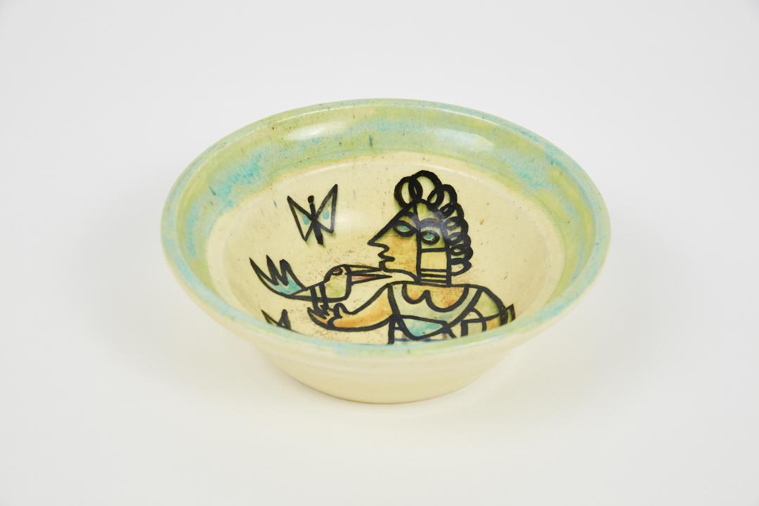 Adolf Odorfer, Cubist Trinket Bowl (1 of 9)