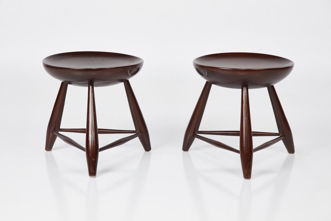 Sergio Rodrigues Style, 'Mocho' Stools (2) (1 of 12)