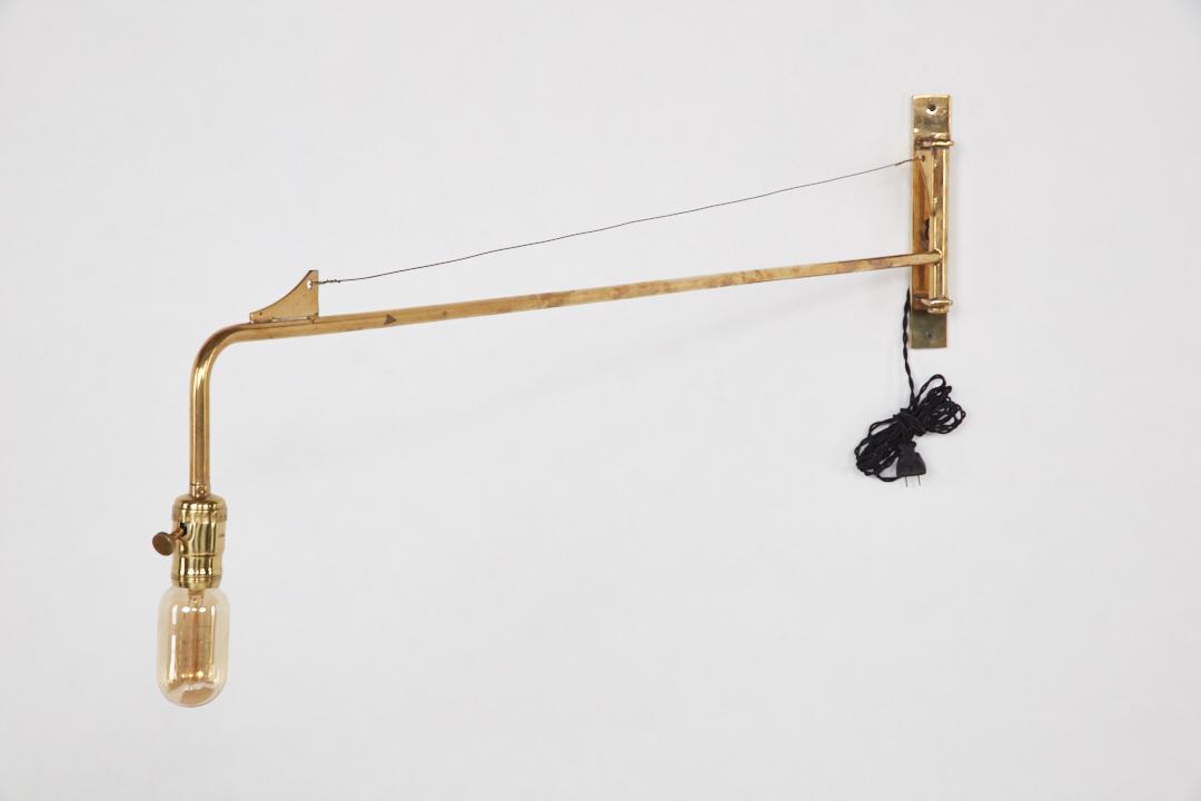 Jean Prouve Style, 'Jib' Wall Light (1 of 11)