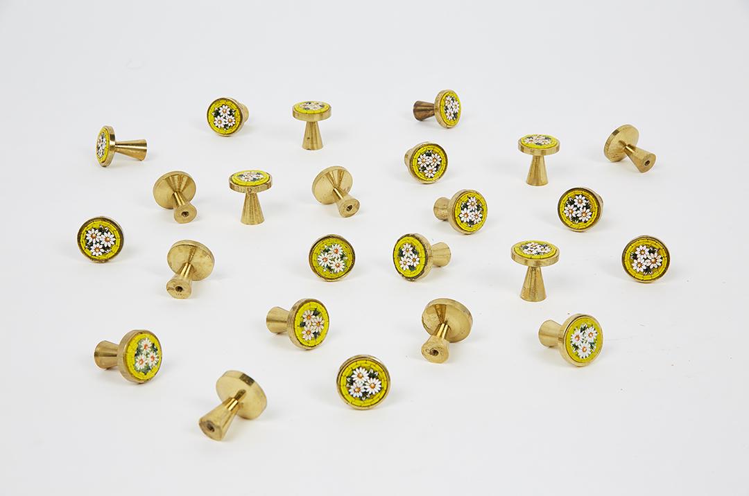 Evelyn Ackerman, Micro-Mosaic Drawer Pulls (24) (1 of 8)