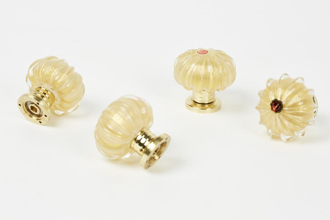 Barovier & Toso, Fluted Door Knobs (4) (1 of 13)