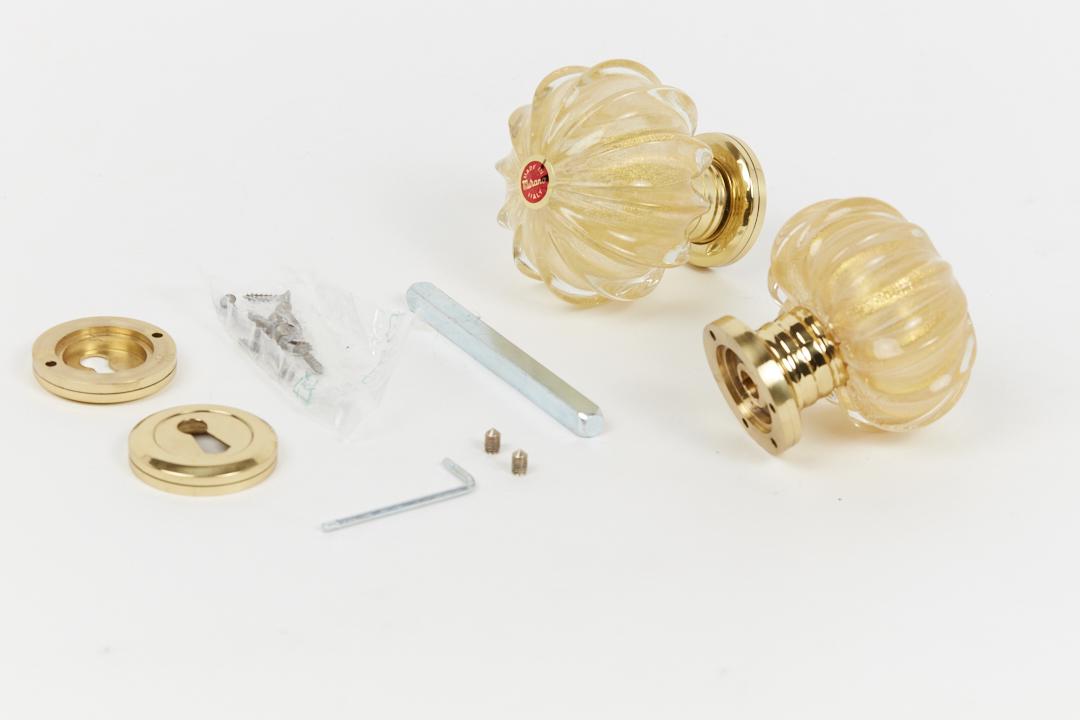 Barovier & Toso, Fluted Door Knobs (2) (1 of 11)