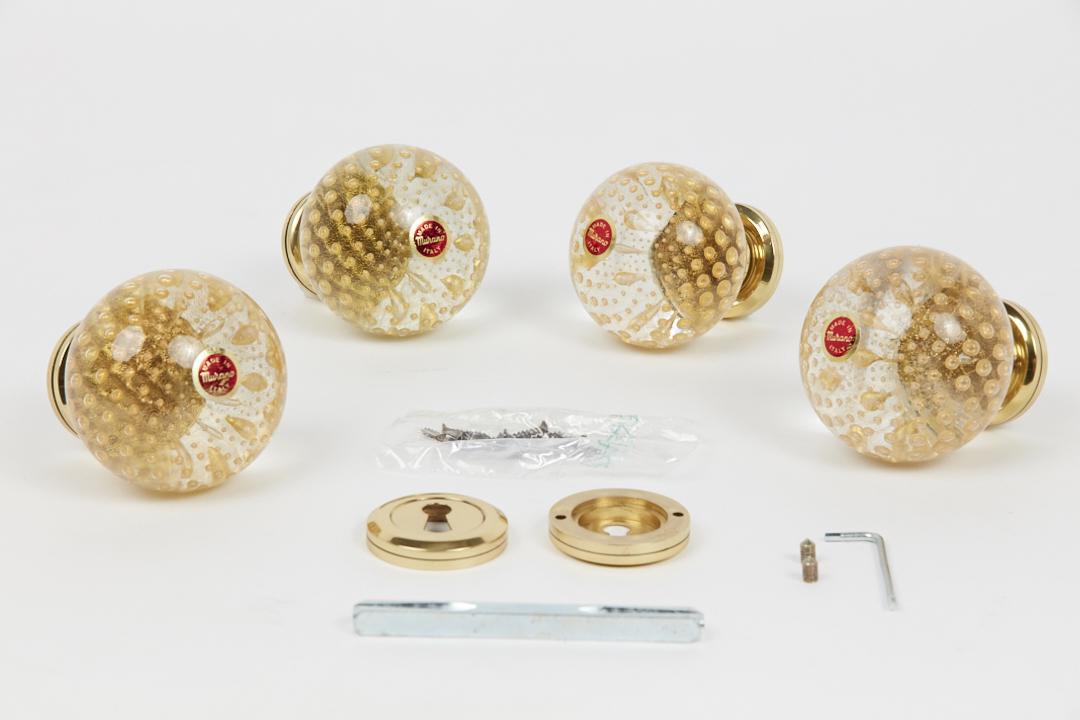 Barovier & Toso, Round Bubble Door Knobs (4) (1 of 10)