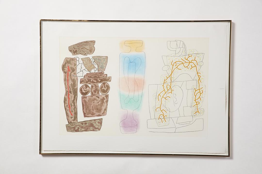 William Brice, 'Untitled #5 (Ivory Field)' Color (1 of 9)