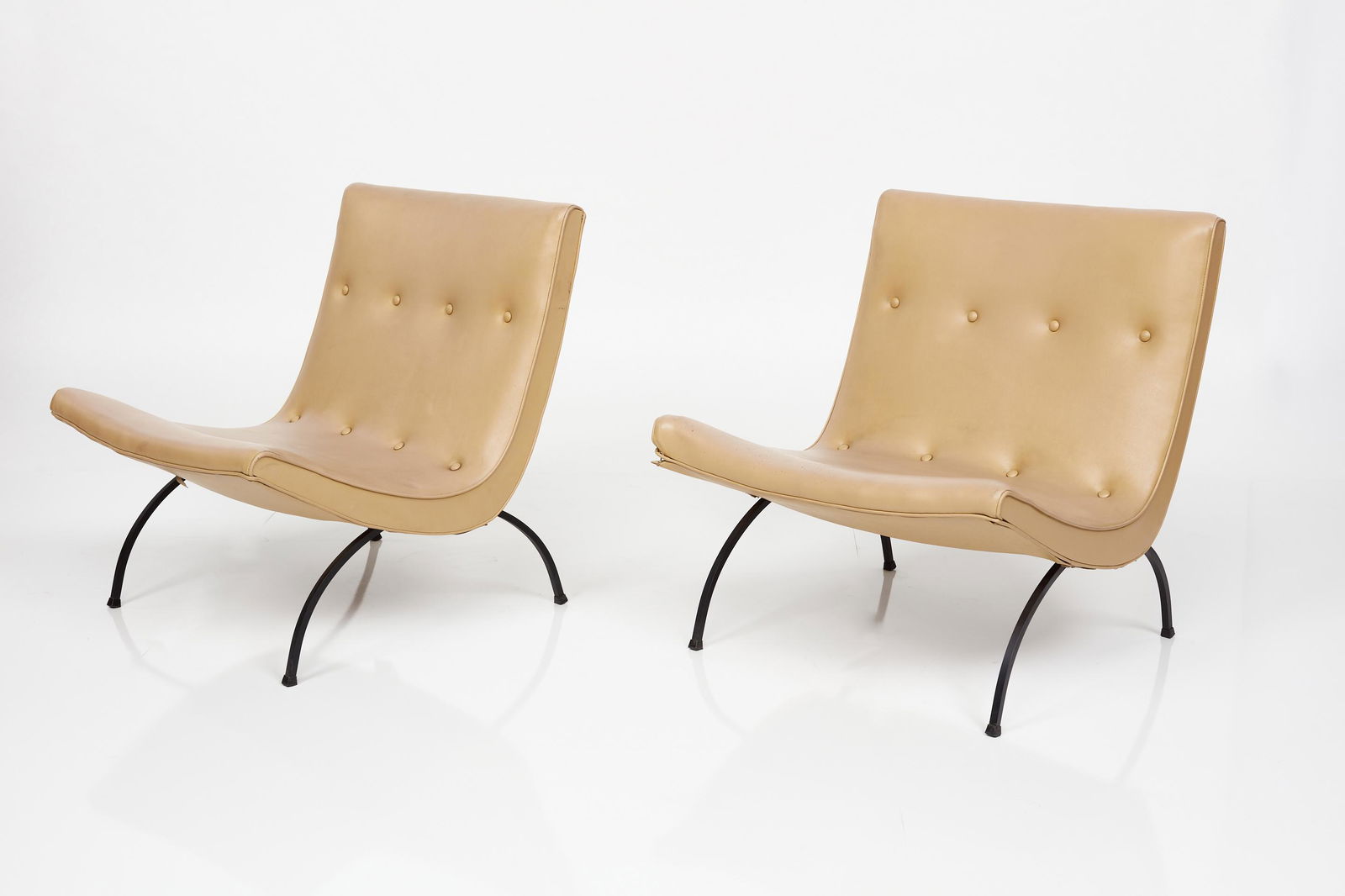 Milo Baughman, 'Scoop' Lounge Chairs (2) (1 of 16)
