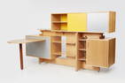 Stewart MacDougall, Unique Room Divider with Desk