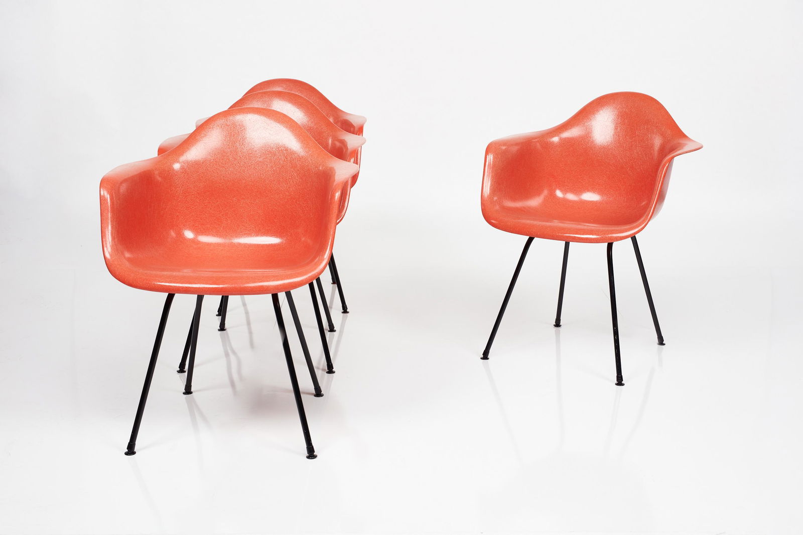 Charles & Ray Eames, 'DAR' Armshell Chairs (4) (1 of 20)