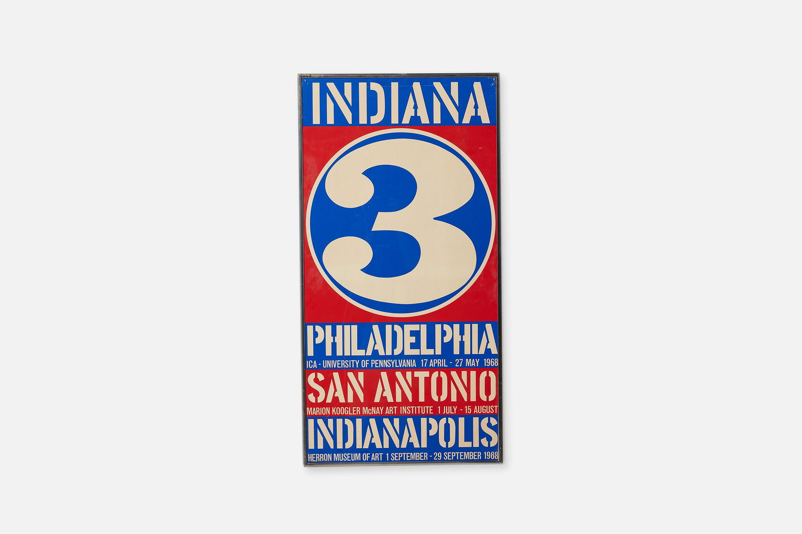 Robert Indiana, 'Number 3' Poster (1 of 13)