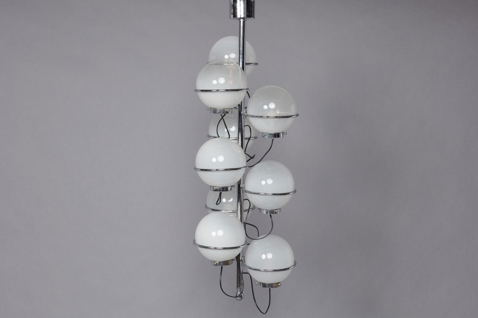 Candle, Nine-Globe Chandelier (1 of 14)