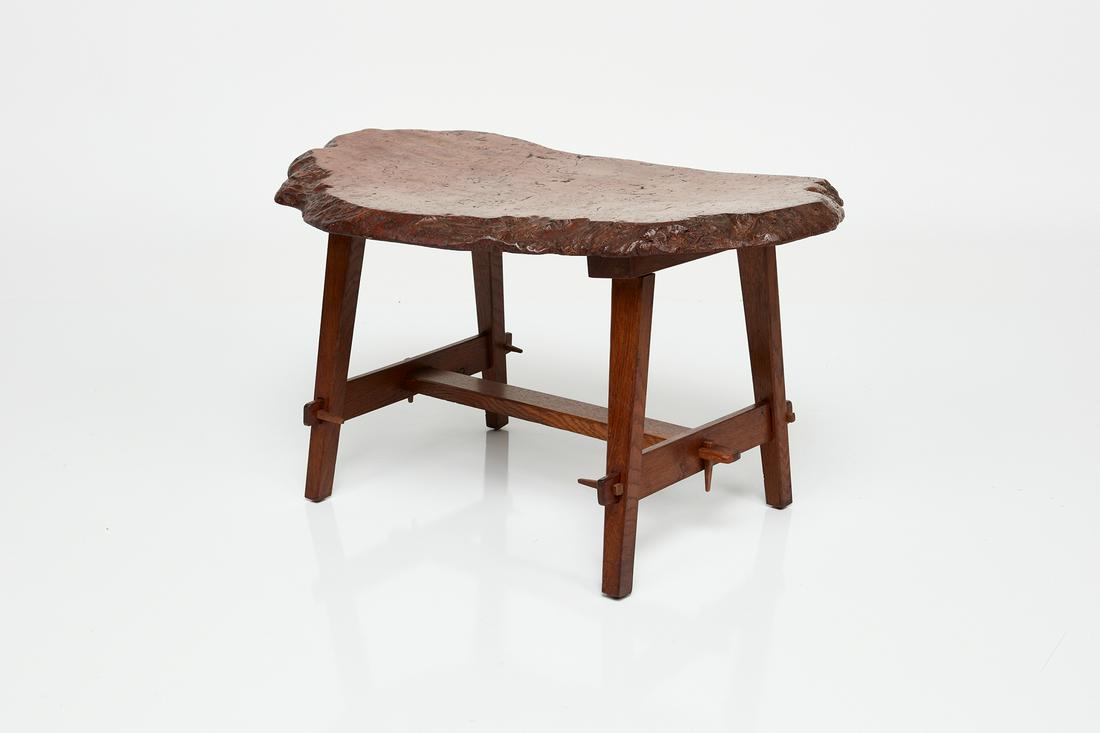 George Nakashima Style, Burlwood Occasional Table (1 of 11)