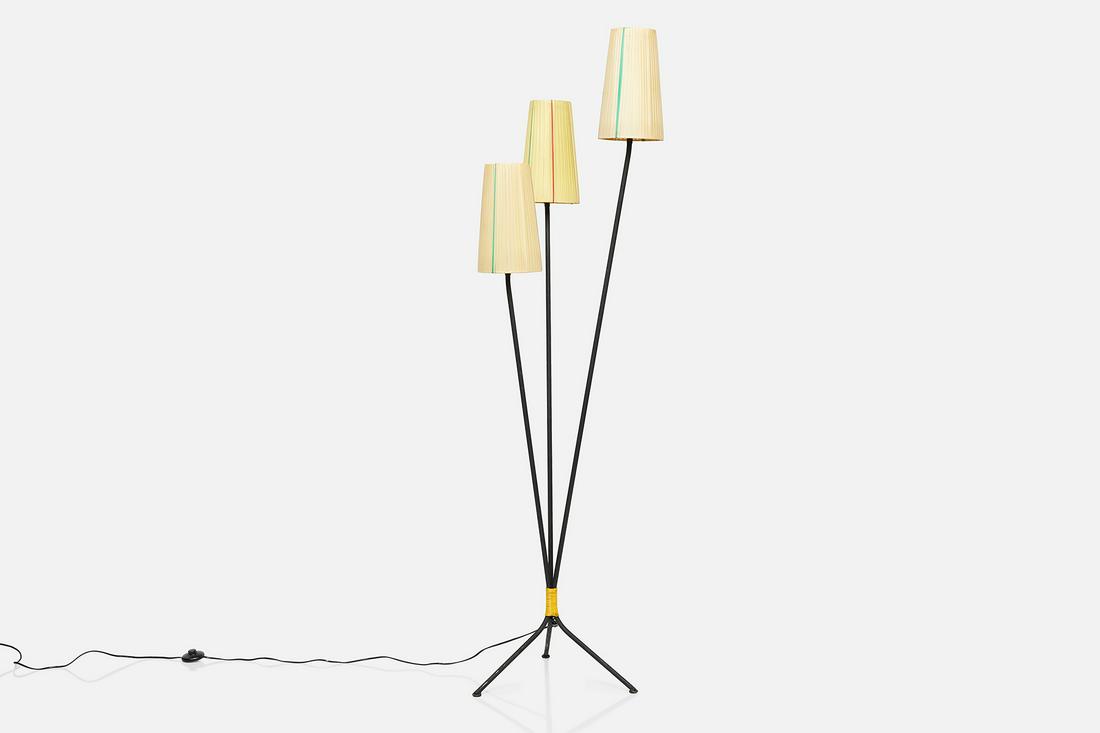 French, Tripod Floor Lamp (1 of 11)