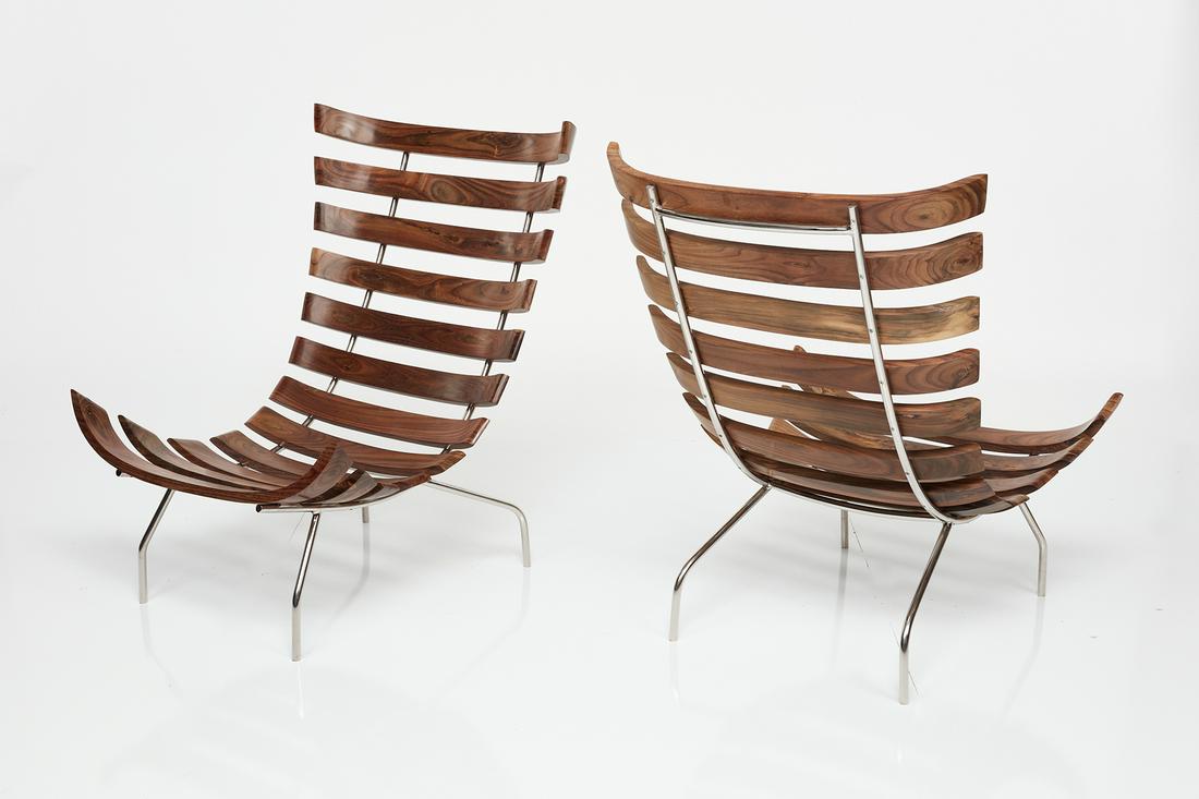 Martin Eisler Style, 'Costela' Chairs (2) (1 of 17)