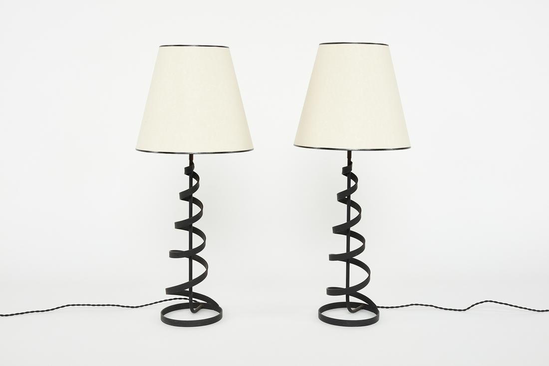 American, Spiral Table Lamps (2) (1 of 12)