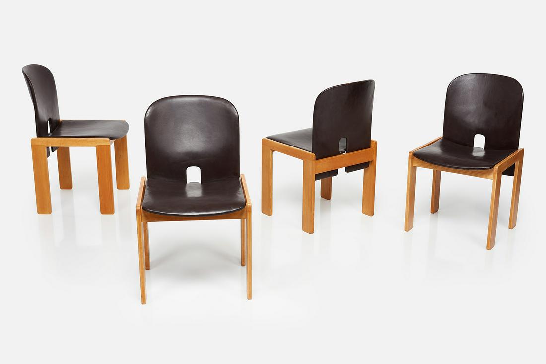 Afra & Tobia Scarpa, Dining Chairs, Model No. 121 (4) (1 of 19)