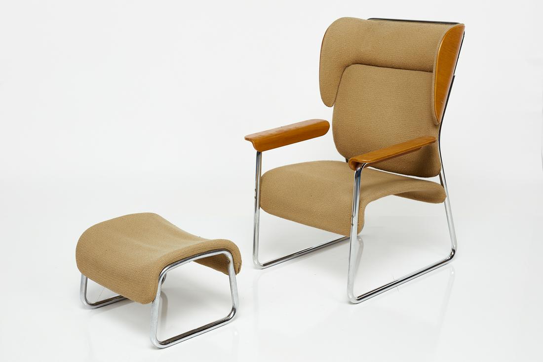 Thonet, Lounge Chair and Ottoman (2) (1 of 20)