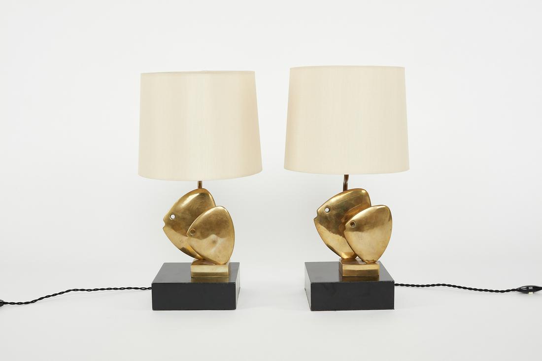 French, Fish Table Lamps (2) (1 of 11)