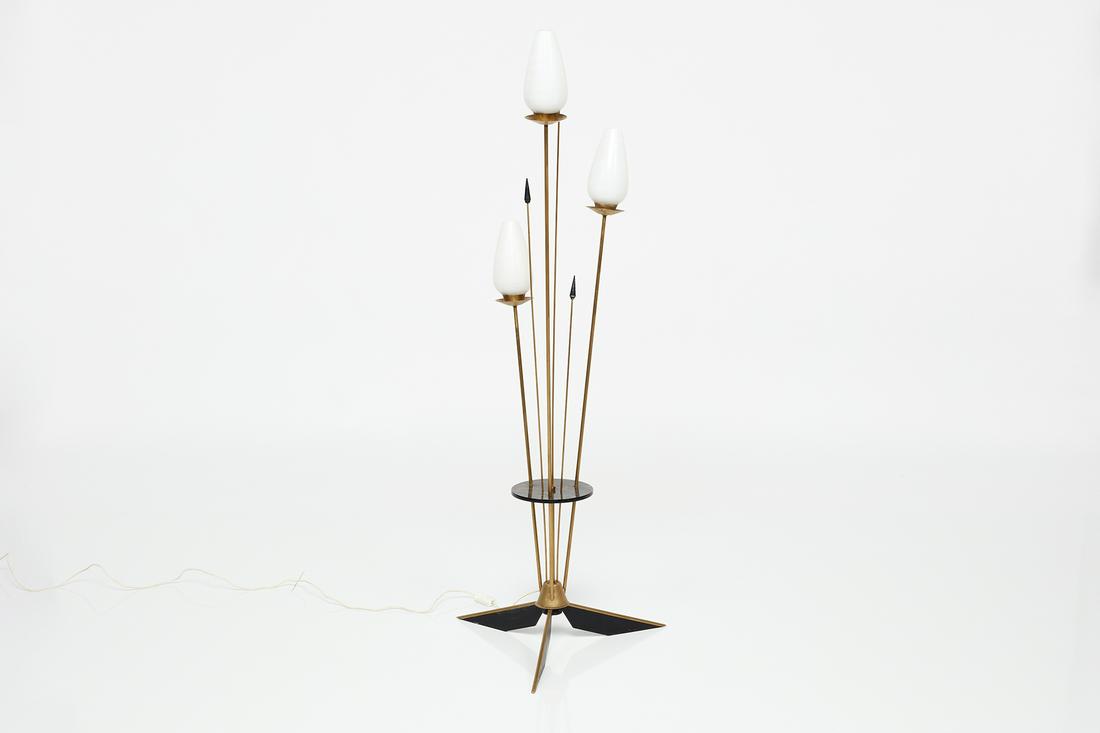 French, 'Cat Tail' Floor Lamp (1 of 14)