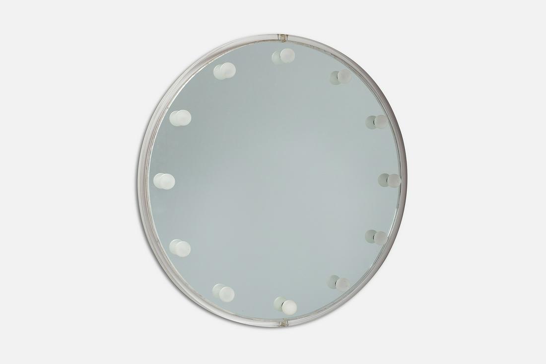 Modern, Illuminating Lucite Mirror (1 of 9)