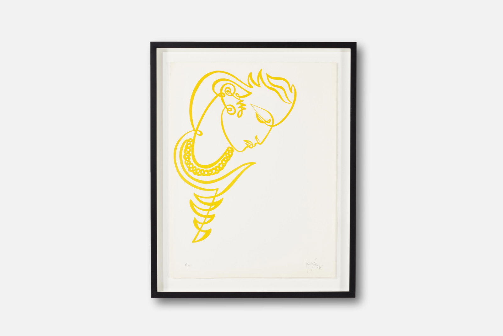 Jean Negulesco, Untitled Female Head Print (1 of 13)