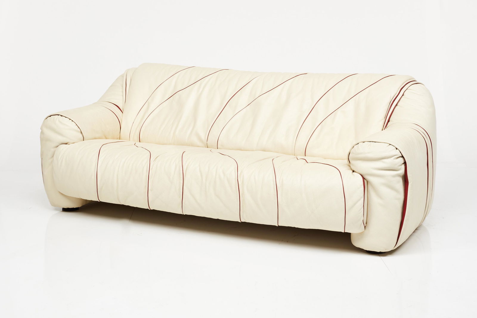 Italian, Ruched Sofa (1 of 15)