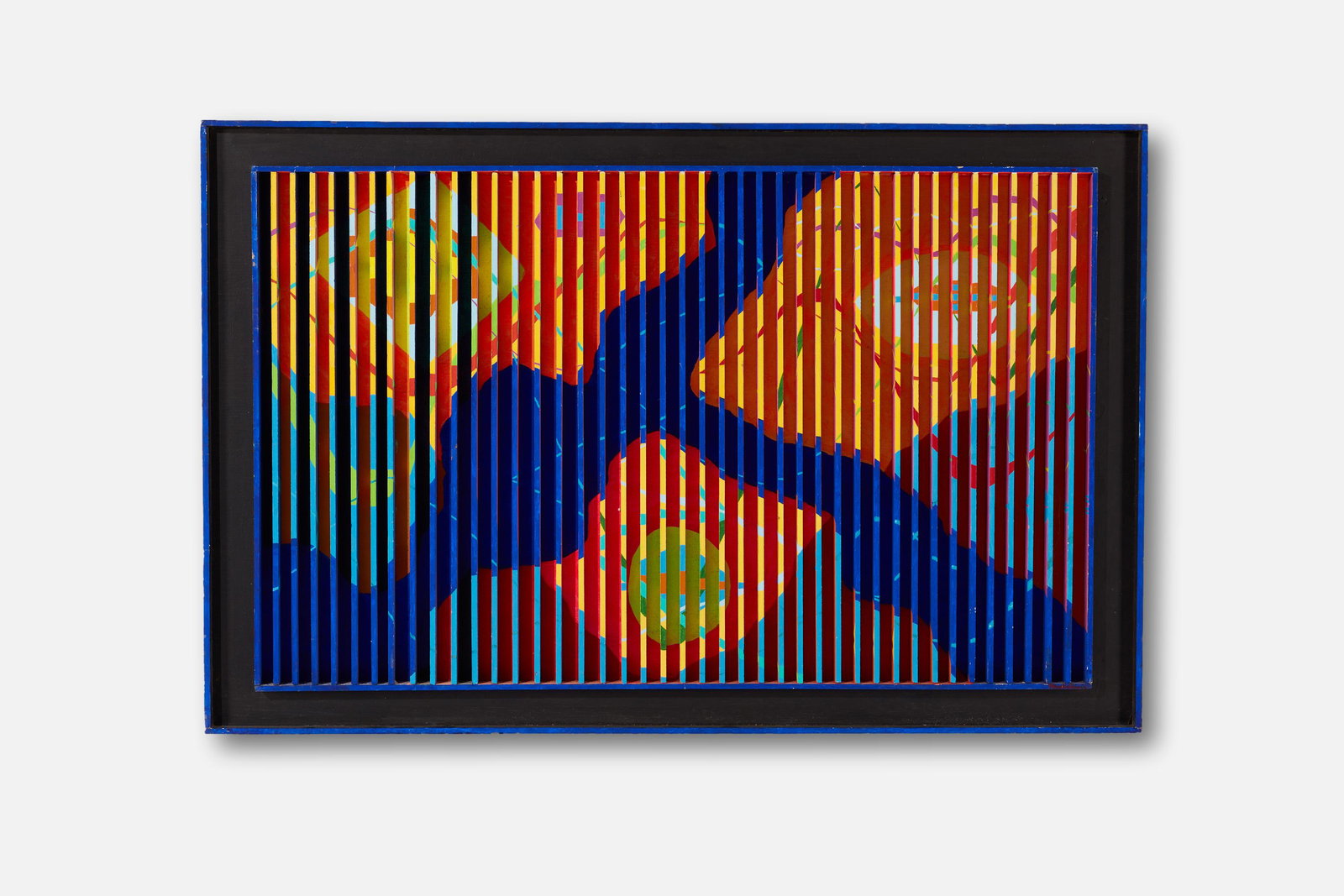 Louis E. Nadalini, 'Untitled Painting #8' Op Art (1 of 14)