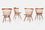 George Nakashima, Early Windsor Chairs (4)