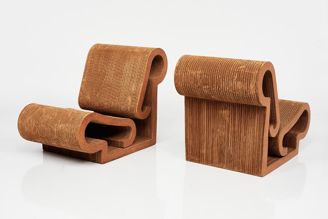 Frank Gehry, 'Easy Edges' Lounge Chairs (2) Mar 26, 2022 BILLINGS in CA