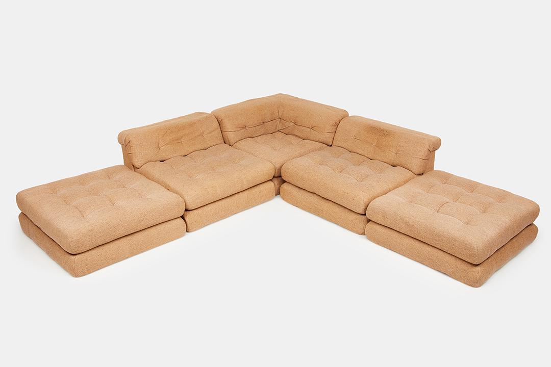 Hans Hopfer, Early 'Mah Jong' Sectional Sofa (10) (1 of 20)