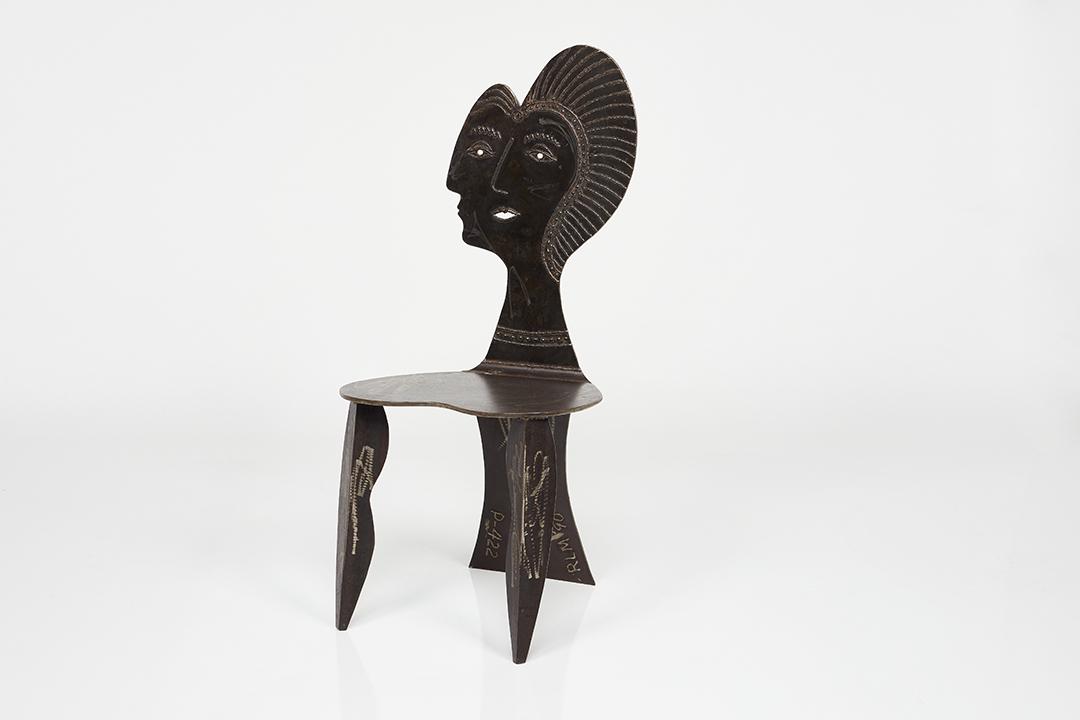 Pablo Picasso Style, Figural Chair (1 of 14)