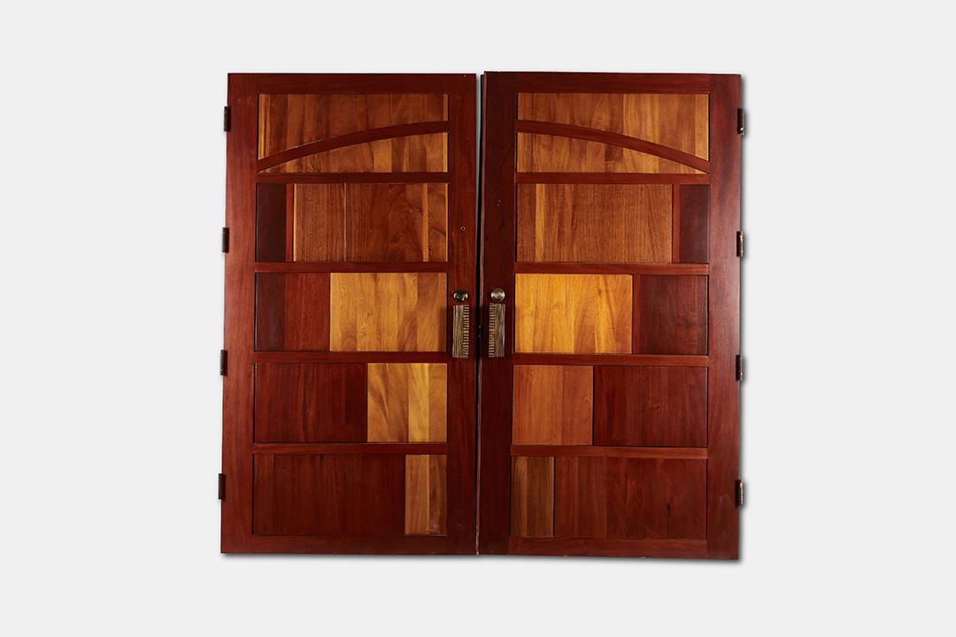 Forms & Surfaces, Custom Doors With Sculptural Handles (2) (0207) on