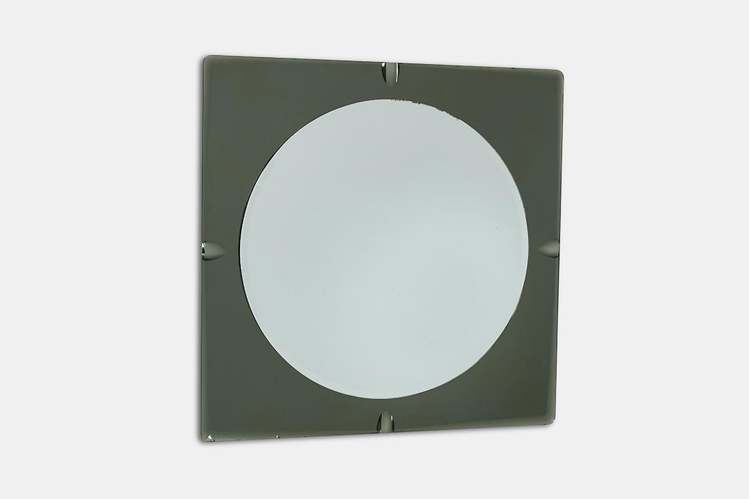 Fontana Arte Style, Square Wall Mirror (1 of 10)