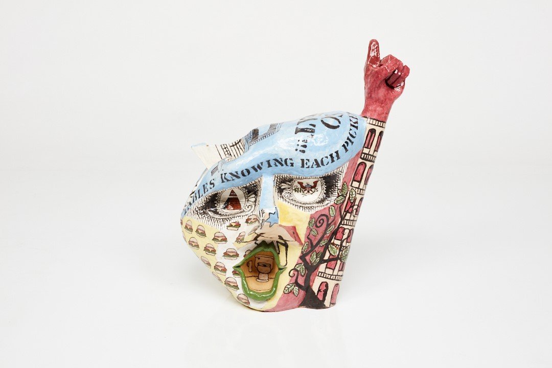 Postmodern, Large Ceramic Sculpture (1 of 19)