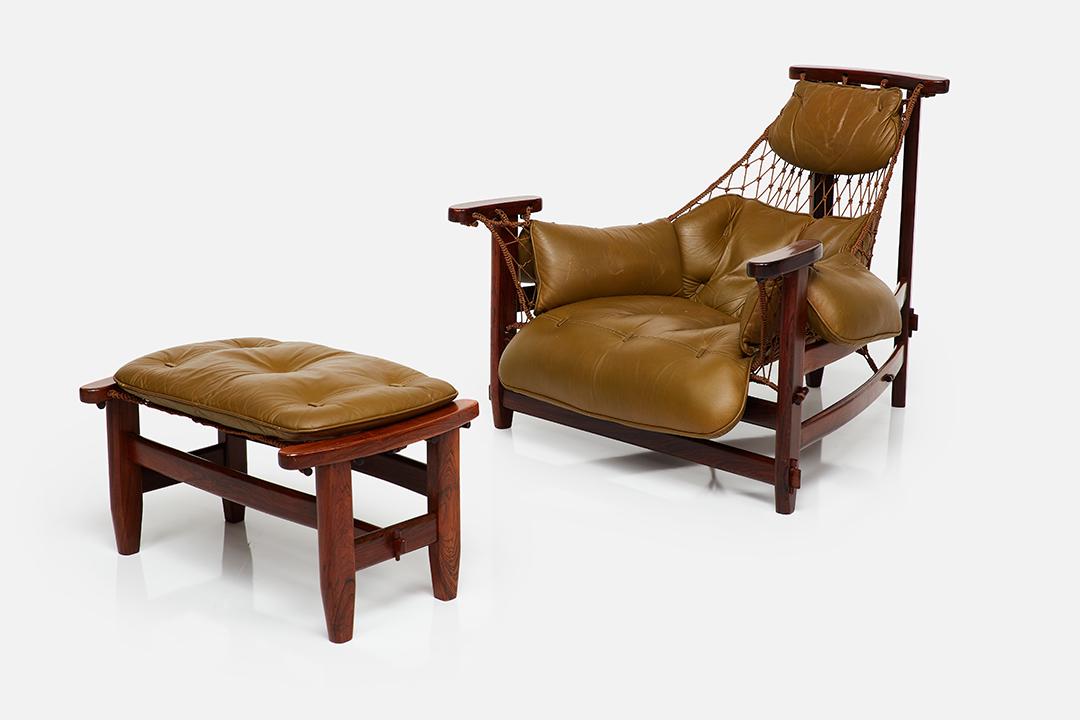 Jean Gillon, 'Jangada' Lounge Chair and Ottoman (2) (1 of 20)