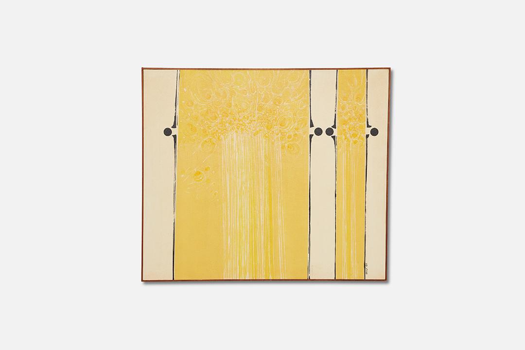 Patrick M. Kelly, 'Glorious Morning' Painting: Patrick M. Kelly (American, 1939-2011) Glorious Morning' painting, 1969 Oil on canvas. Signed and dated at lower left and verso signed, titled and dated. Overall framed: 38.25" H x 44.5" W x 2.5" D Ca