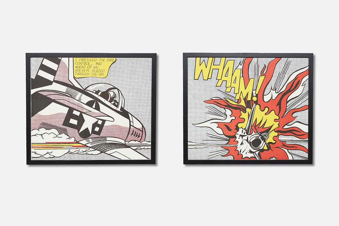Roy Lichtenstein, 'Whaam!' Diptych (1 of 12)