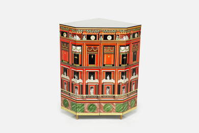 Piero Fornasetti, 'Pompeiana' Corner Cabinet