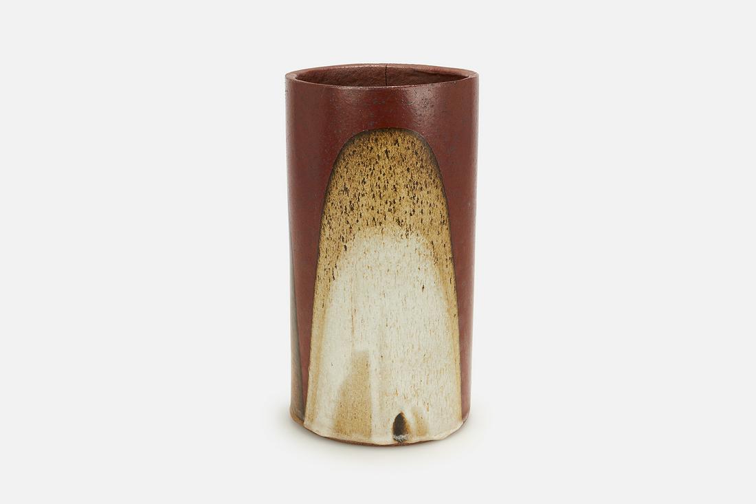 David Cressey, Flame-Glazed Cylindrical Planter (1 of 17)