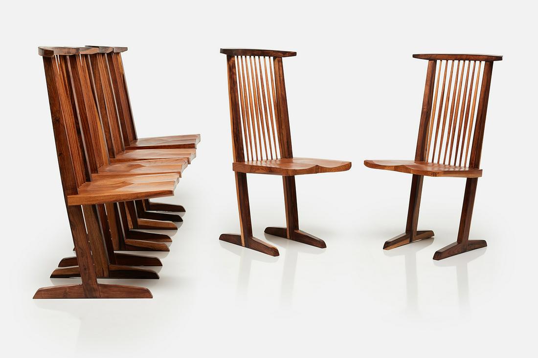 After George Nakashima, Dining Chairs (6) (1 of 14)