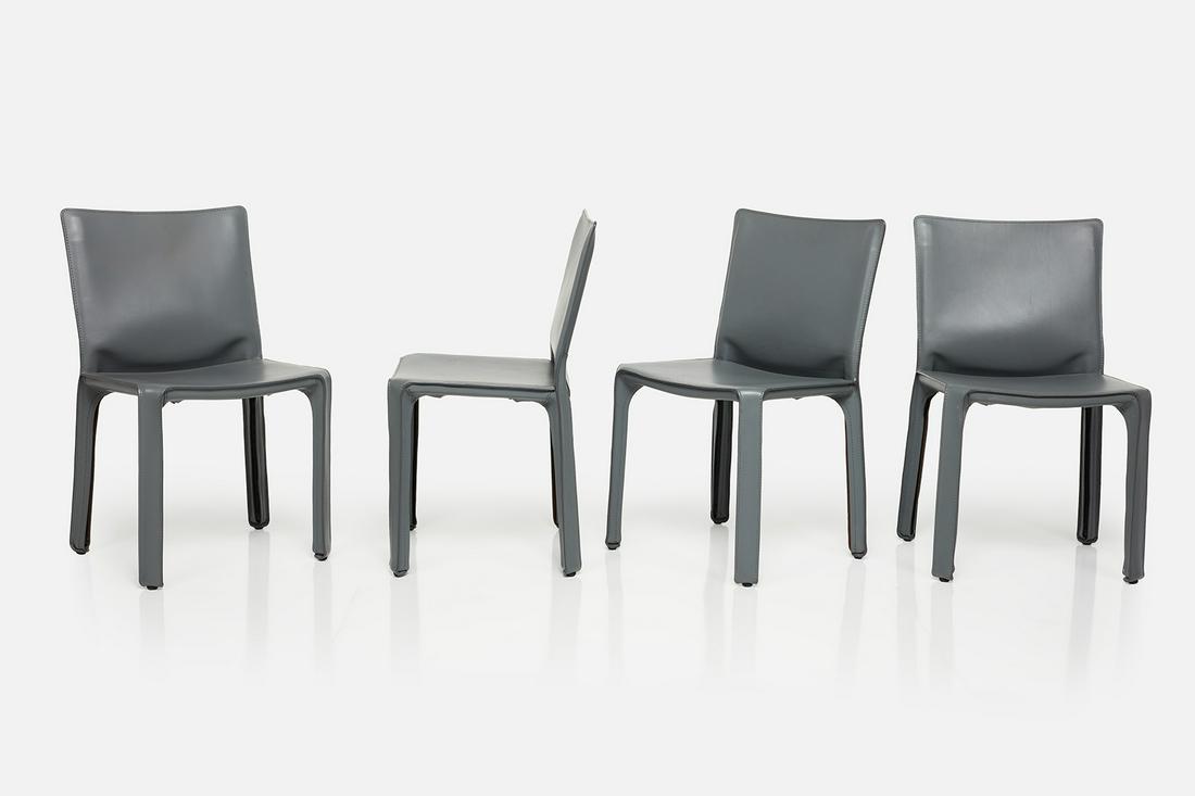 Mario Bellini, 'Cab' Dining Chairs (4) (1 of 12)