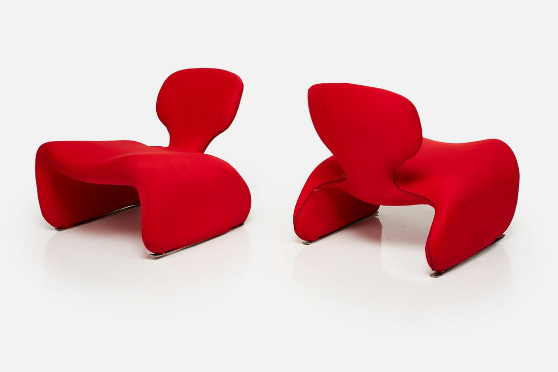 Olivier Mourgue, 'Djinn' Lounge Chairs (2) (1 of 11)