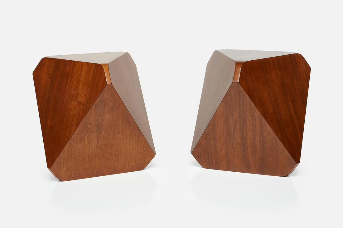 Modernist, Geometric Side Tables (2) (1 of 15)