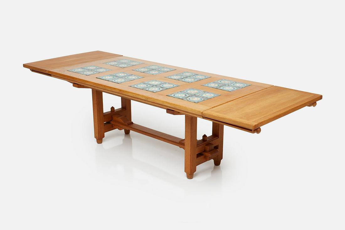 Robert Guillerme & Jacques Chambron, Tile-Top Dining Table (1 of 19)