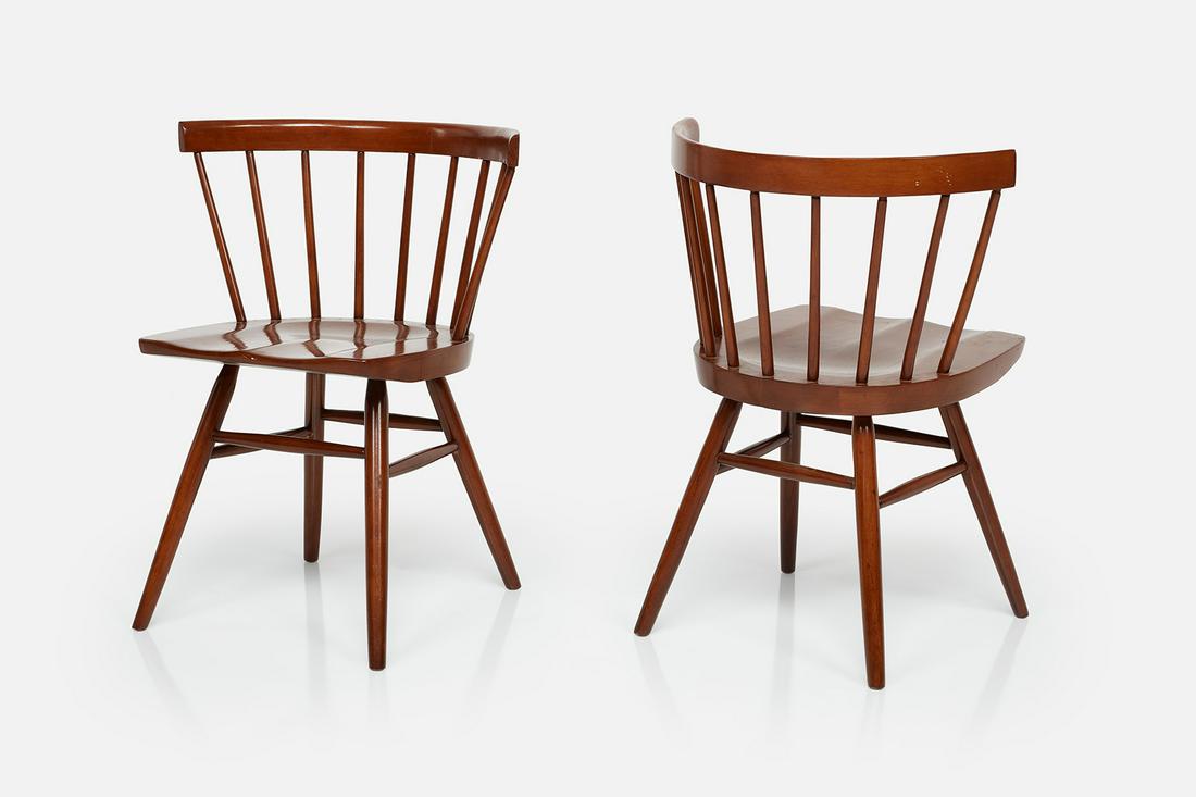 George Nakashima, 'Straight' Chairs (2) (1 of 14)
