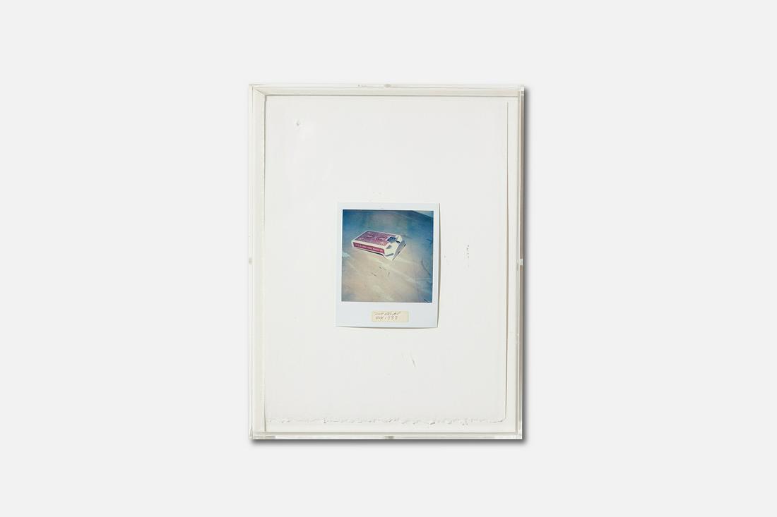 Tony DeLap, 'Box' Polaroid (1 of 10)