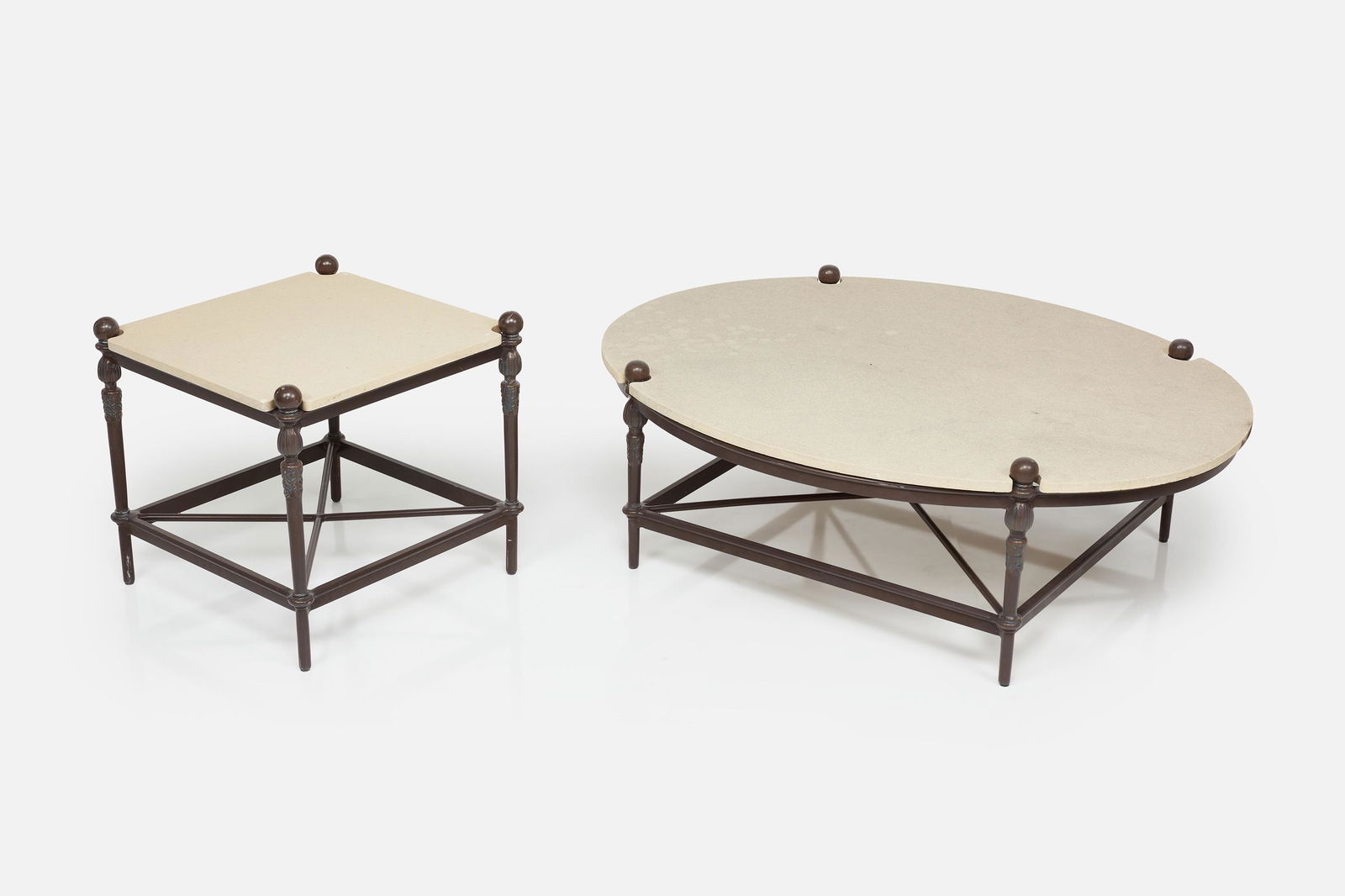 Michael Taylor, 'Montecito' Coffee Table and End Table (2) (1 of 12)