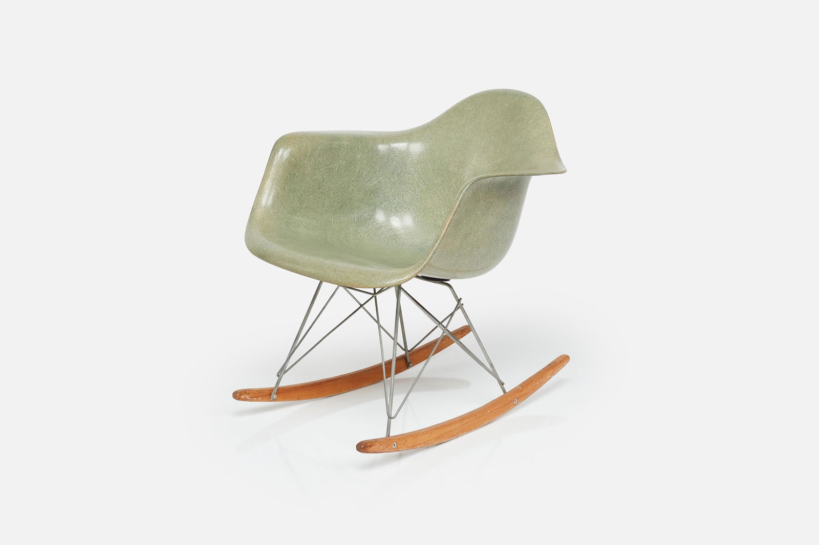 Charles + Ray Eames, Rope Edge 'RAR' Rocking Chair Mar 25, 2023