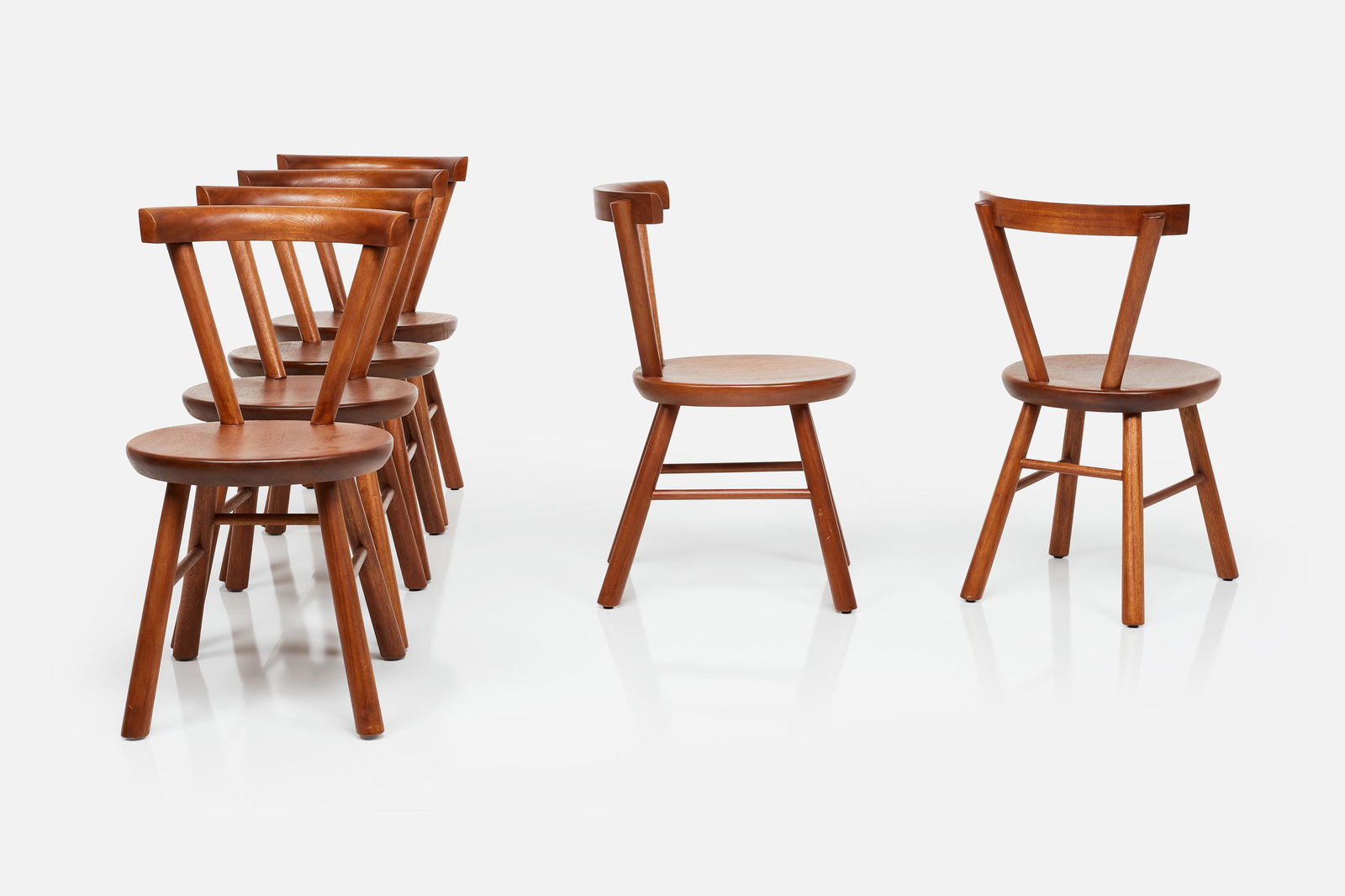 Charlotte Perriand Style, Dining Chairs (6) (1 of 13)
