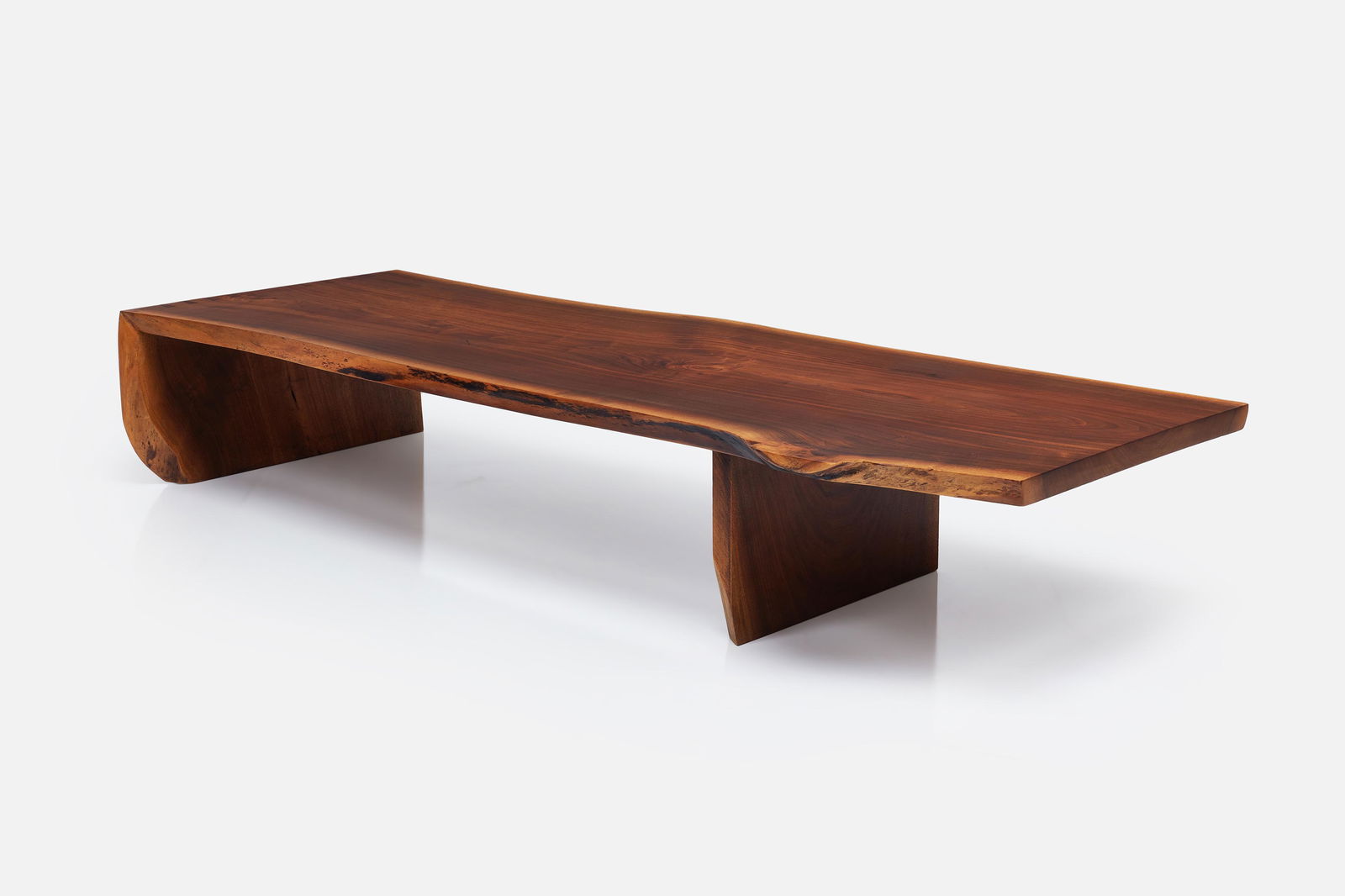 George Nakashima Style, Live-Edge Coffee Table (1 of 10)