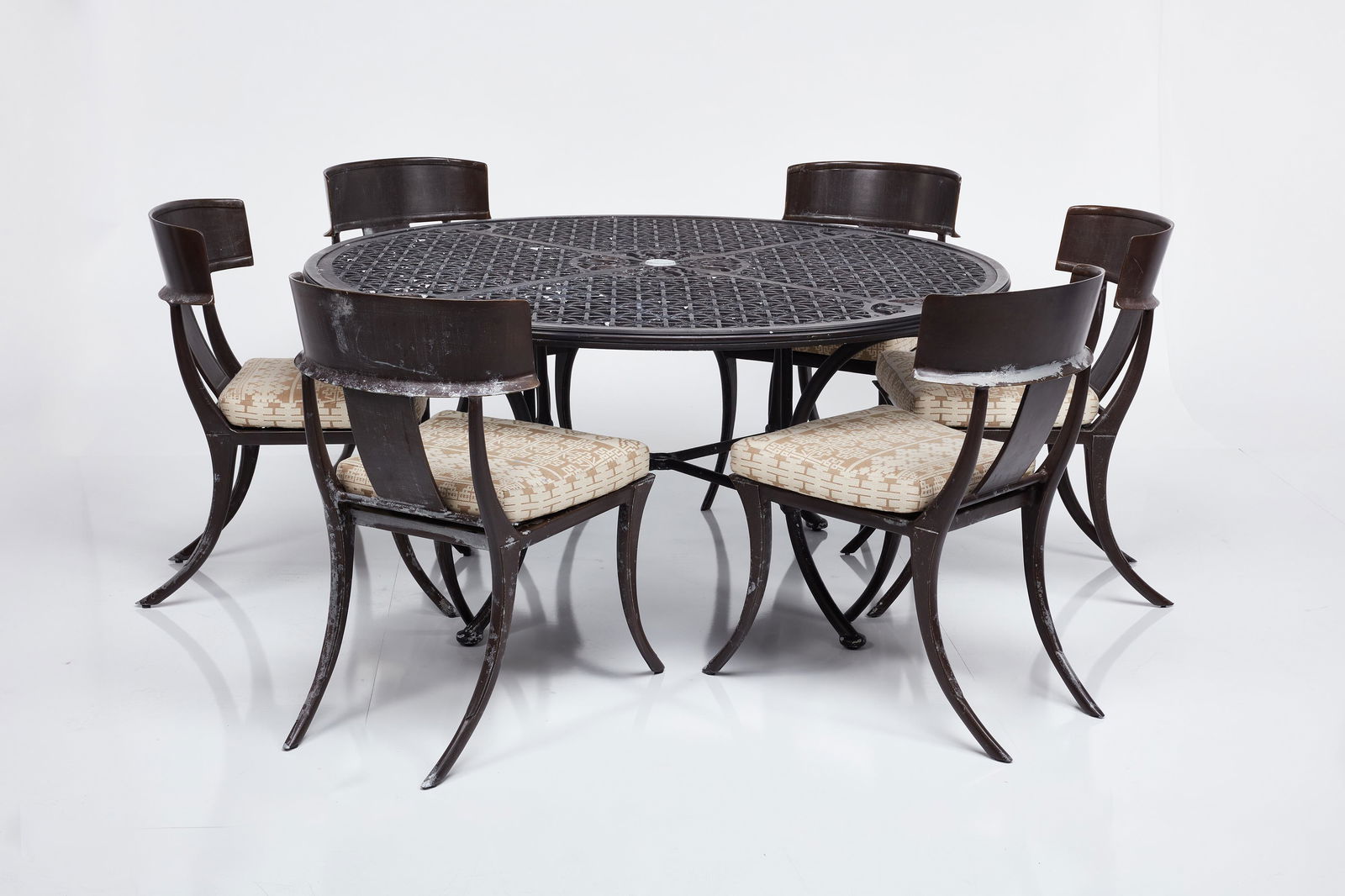 Michael Taylor, Klismos Dining Set (5) (1 of 19)
