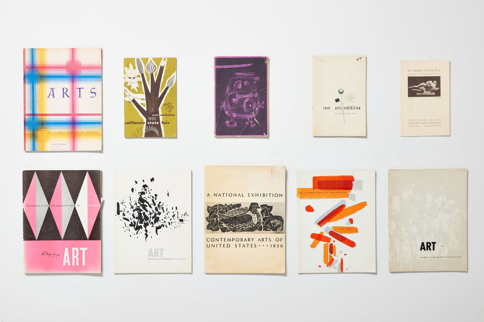 California State Fair Exhibition Catalogs, 1950s (10) (1 of 2)